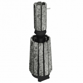 Дровяная банная печь GrillD Cometa 180 Vega Long Stone, серпентинит
