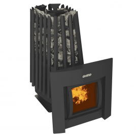 Дровяная банная печь GrillD Cometa 350 Vega Window Max Pro