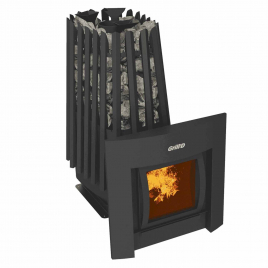 Дровяная банная печь GrillD Cometa 350 Vega Window Max
