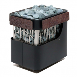 Электрическая печь BORN S150E Stone Black (Камень Черный), 15 кВт