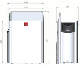 Электропечь для бани 220 Harvia The Wall SW45E