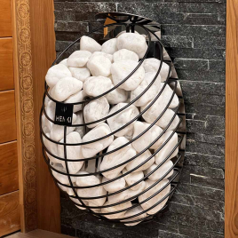 Электрическая печь Henki Nest 8 кВт, черная