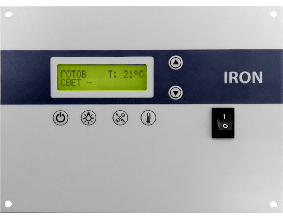 Электрическая печь Monuments IRON I, 6 кВт, с выносным пультом управления в комплекте