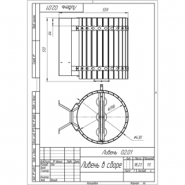 Обливное устройство "Ливень" Термо, 50 л.