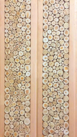 Панель из можжевельника, 15x249(238)х2400 мм
