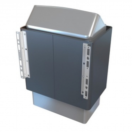 Печь для сауны электрическая Паромакс OCSX 90 B, с блоком управления