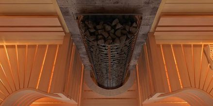 Печь для сауны Sawo Tower TH6-120NI-WL-P пристенная, 12 кВт, без пульта