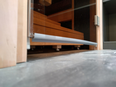 Стеклянные двери DoorWood Престиж, стекло бронза, коробка ольха